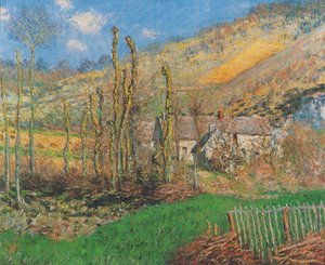 Paisaje de invierno en el Val de Falaise (Giverny)